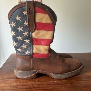 Durango Men's Patriotic Brown Boots